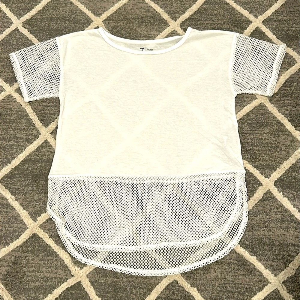 Zella Short Sleeve Cover Up